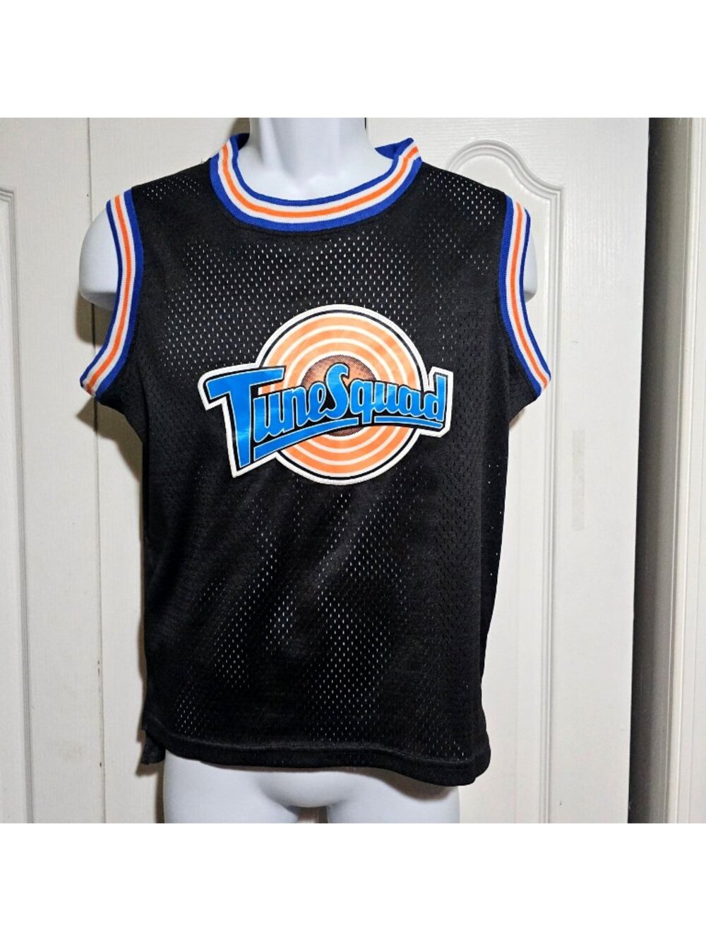 Space Jam Tune Squad Lola Bunny #10 Basketball Jersey Black Cosplay Costume